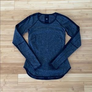 Lululemon reversible fitted long sleeve shirt